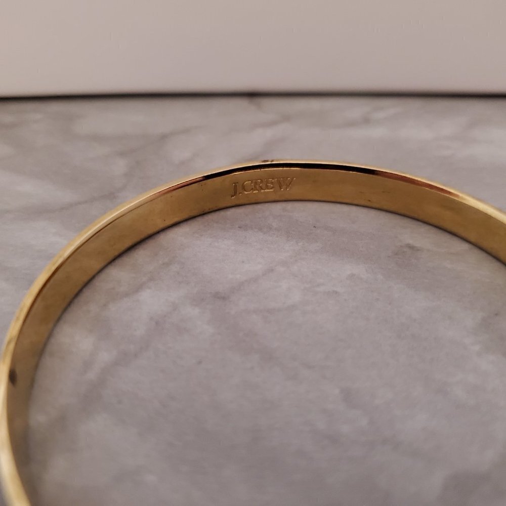 ✨ Vintage Y2k 00s 2000's J. Crew Grey Skinny Bangle ✨ - Picture 7 of 10
